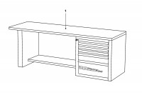 USAG 519 RC1 Type 1 Workbench Spare Parts